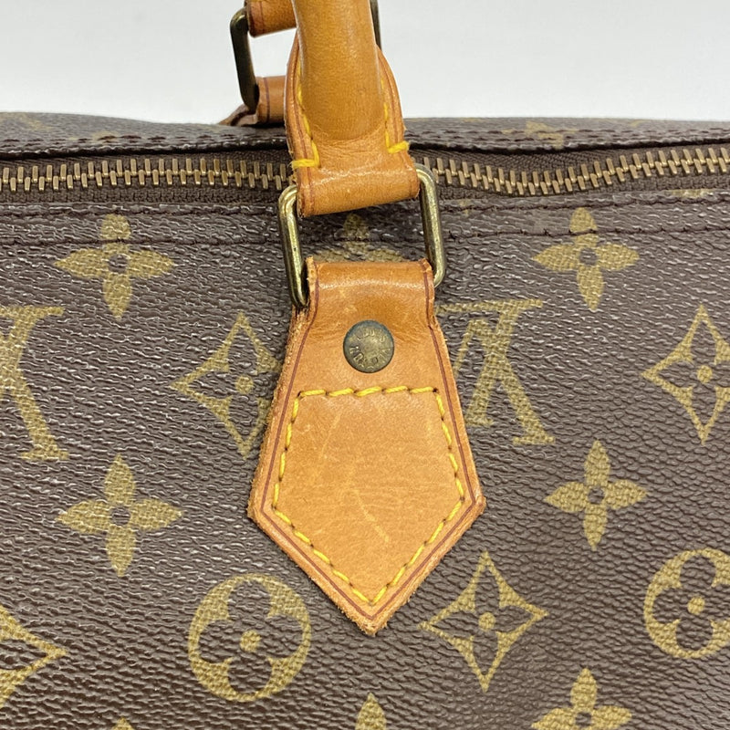 【6fa0958】ルイヴィトン ハンドバッグ モノグラム スピーディ40 M41106 ブラウン【中古】レディース