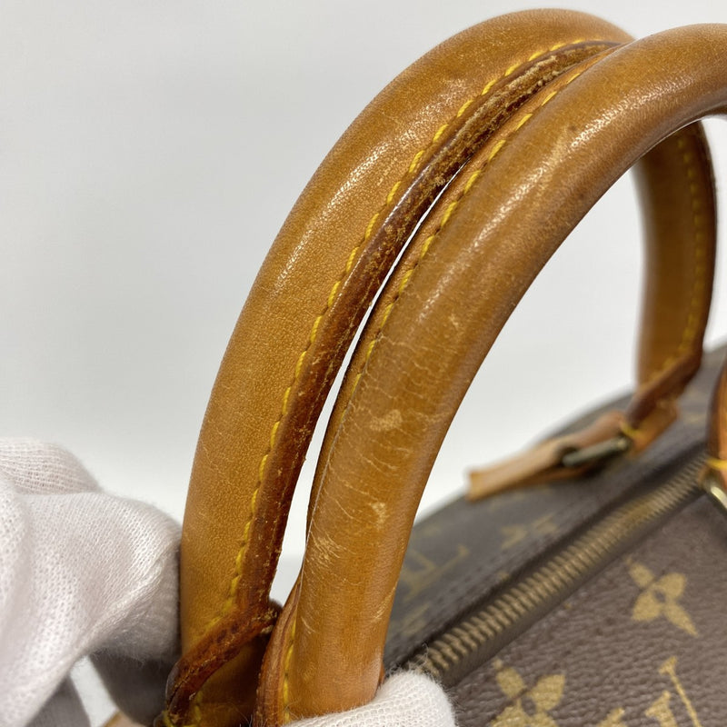 【6fa0958】ルイヴィトン ハンドバッグ モノグラム スピーディ40 M41106 ブラウン【中古】レディース