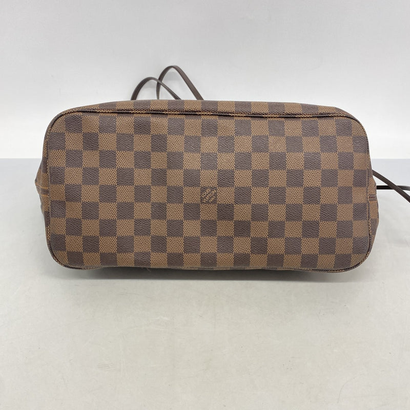 【6fa0959】ルイヴィトン トートバッグ ダミエ ネヴァーフルMM N51105 エベヌ【中古】レディース