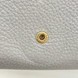 【6fa0964】グッチ 長財布 GGマーモント 400586 レザー グレー ゴールド金具【中古】レディース