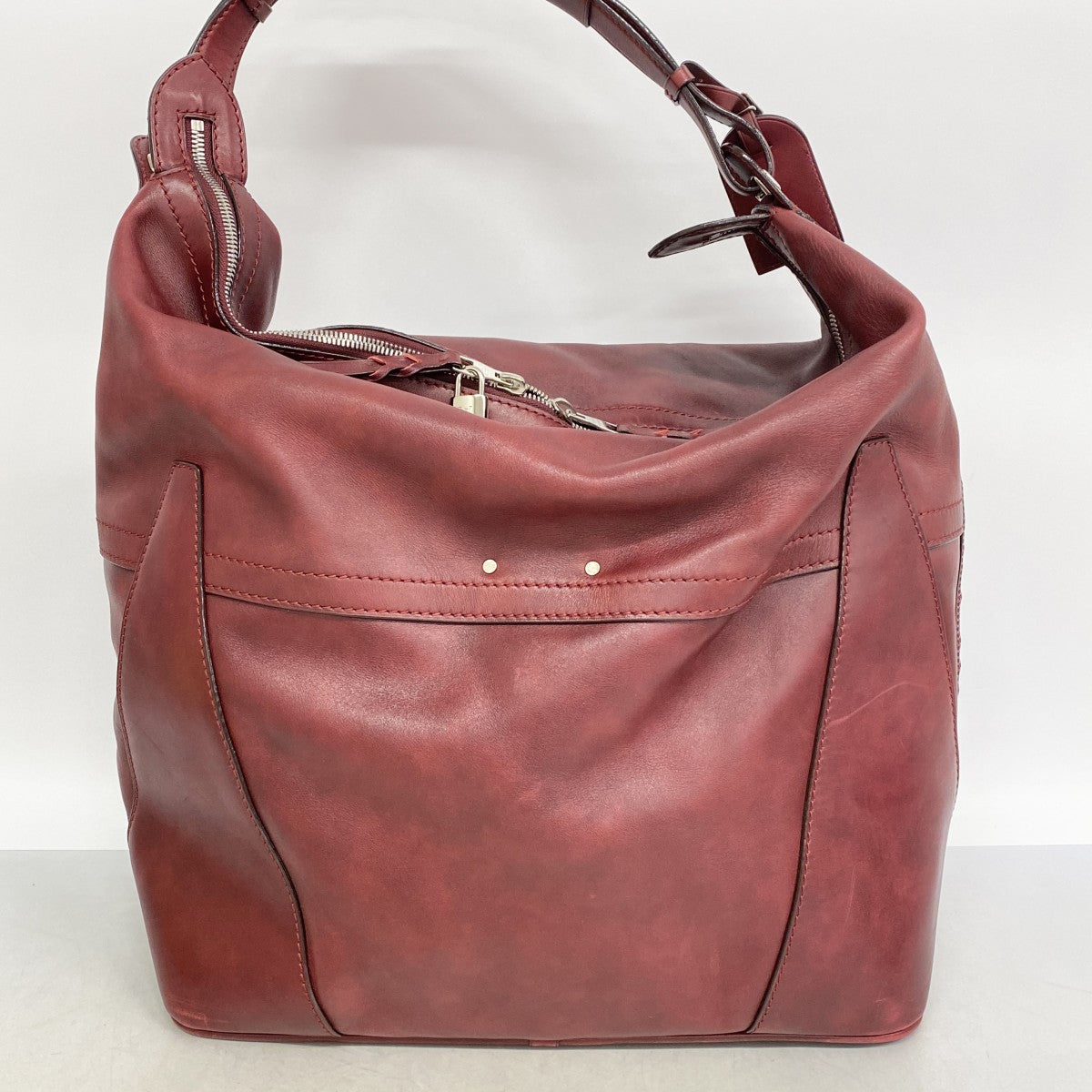 【6fa0969】ルイヴィトン ショルダーバッグ ボルドー【中古】レディース
