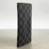 【6fa0972】ルイヴィトン 長財布 ダミエ・グラフィット ポルトフォイユブラザ N63253 グレー ブラック トープ【中古】メンズ