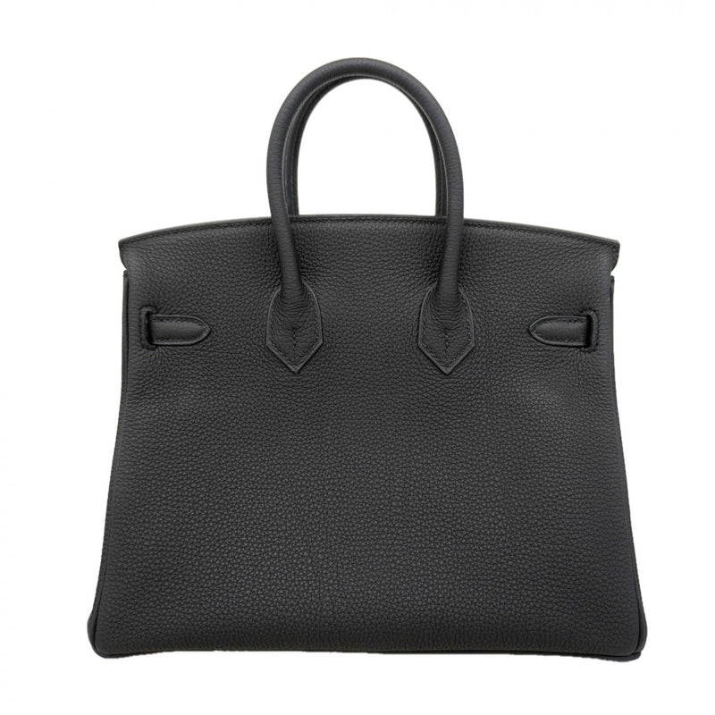 【6fa0976-g】エルメス ハンドバッグ バーキン25 トゴ ブラック ゴールド金具 Z刻印【中古】レディース