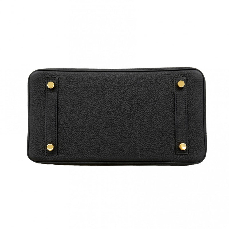 【6fa0976-g】エルメス ハンドバッグ バーキン25 トゴ ブラック ゴールド金具 Z刻印【中古】レディース