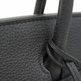 【6fa0976-g】エルメス ハンドバッグ バーキン25 トゴ ブラック ゴールド金具 Z刻印【中古】レディース