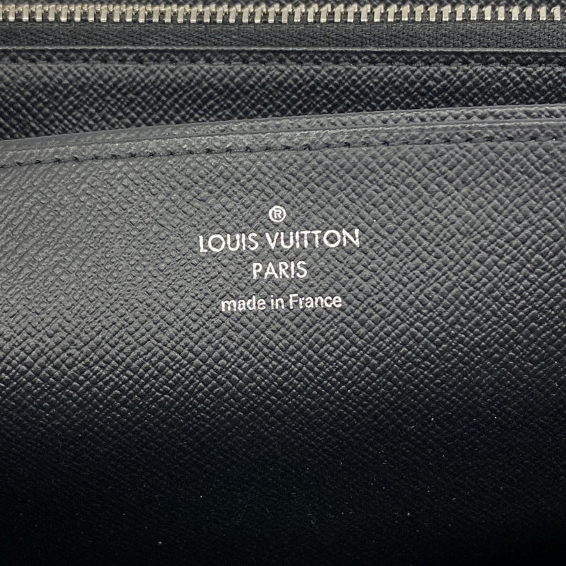 【6fa0979】ルイヴィトン 長財布 エピ デニム ジッピーウォレット M61862 ブルー シルバー金具【中古】レディース