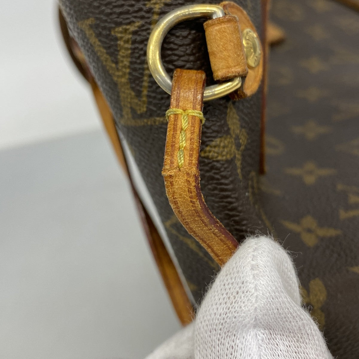 【6fa0981】ルイヴィトン トートバッグ モノグラム ネヴァーフルPM M40155 ブラウン【中古】レディース