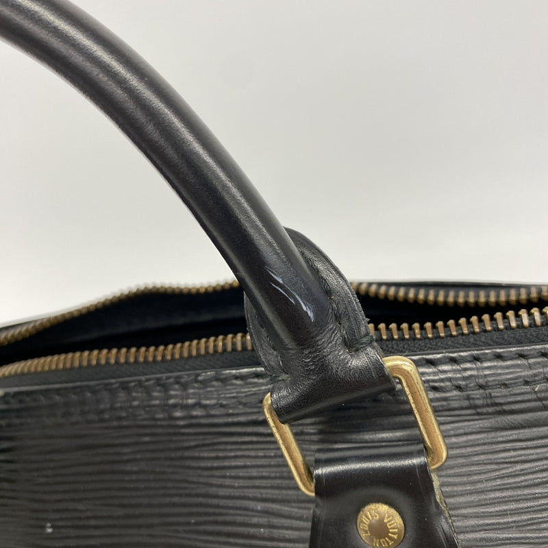 【6fa0986】ルイヴィトン ハンドバッグ エピ スピーディ30 M59022 ノワール【中古】レディース