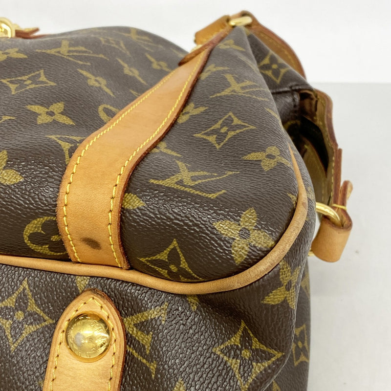 【6fa0988-k】ルイヴィトン ショルダーバッグ モノグラム ストレーザPM M51186 ブラウン【中古】レディース