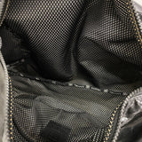 【6fa0990-k】シャネル ボストンバッグ スポーツ コーティングキャンバス ブラック シルバー金具【中古】レディース