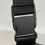 【6fa0990-k】シャネル ボストンバッグ スポーツ コーティングキャンバス ブラック シルバー金具【中古】レディース