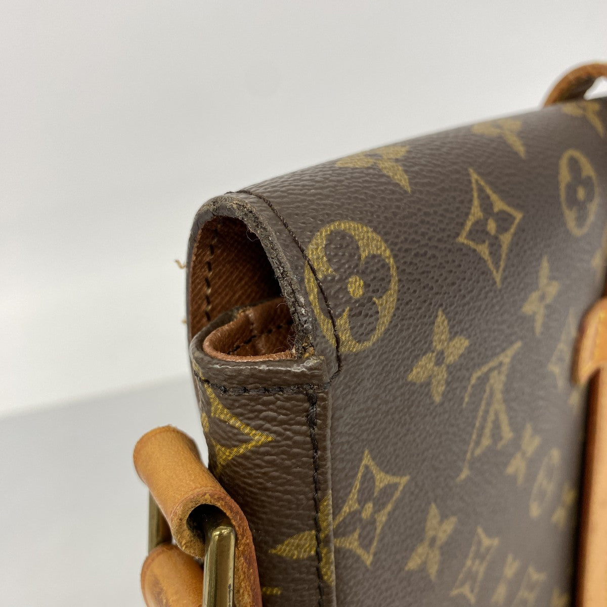 【6fa0995】ルイヴィトン ショルダーバッグ モノグラム シャンティGM M51232 ブラウン【中古】レディース