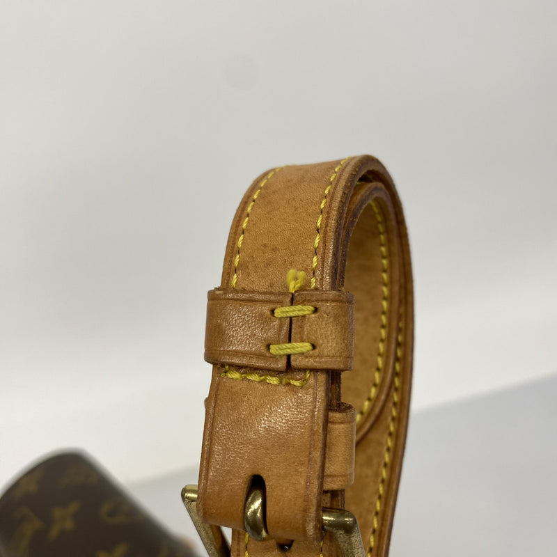 【6fa0997】ルイヴィトン ショルダーバッグ モノグラム サンクルーGM M51242 ブラウン【中古】レディース