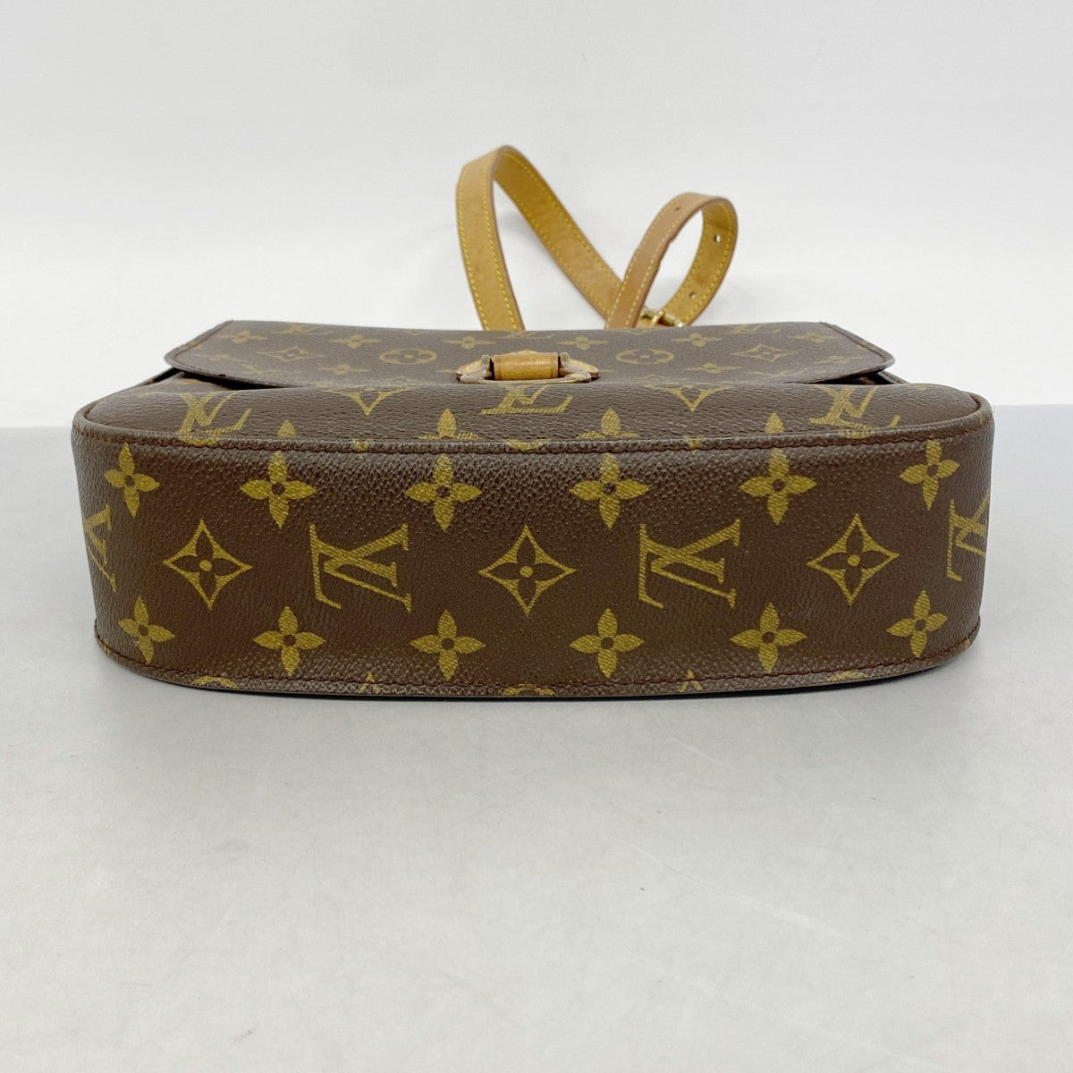 【6fa0997】ルイヴィトン ショルダーバッグ モノグラム サンクルーGM M51242 ブラウン【中古】レディース
