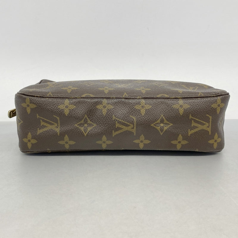【6fa0998】ルイヴィトン ポーチ モノグラム トゥルーストワレット23 M47524 ブラウン【中古】レディース
