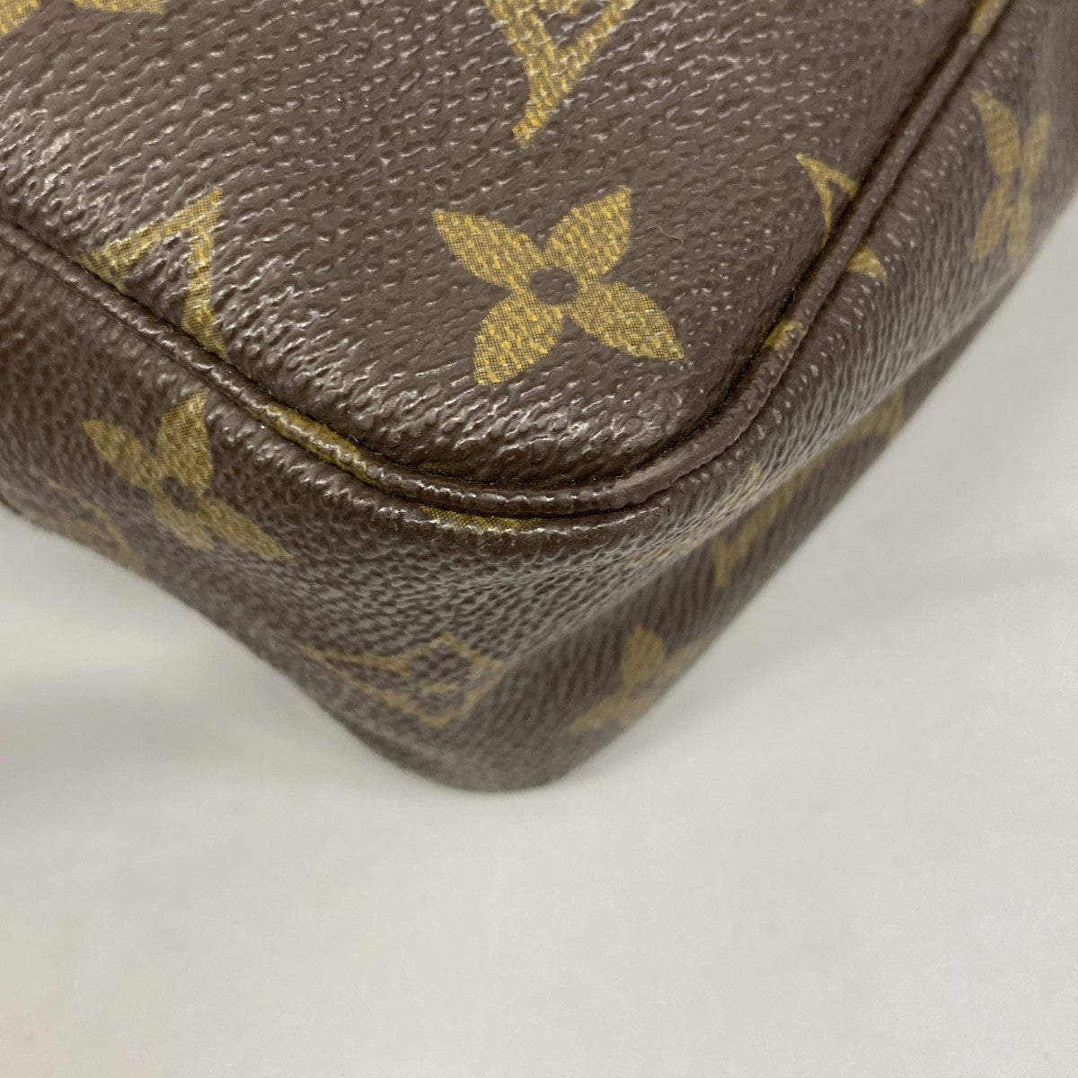 【6fa0998】ルイヴィトン ポーチ モノグラム トゥルーストワレット23 M47524 ブラウン【中古】レディース