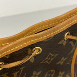 【6fa1005-k】ルイヴィトン ショルダーバッグ モノグラム ナノノエ M41346 ブラウン【中古】レディース