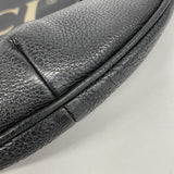 【6fa1008-k】グッチ ショルダーバッグ 523588 レザー ブラック ゴールド金具【中古】レディース