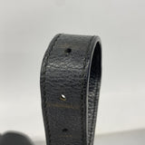 【6fa1008-k】グッチ ショルダーバッグ 523588 レザー ブラック ゴールド金具【中古】レディース