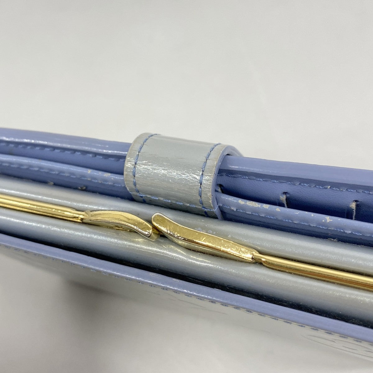 【6fa1012-k】ルイヴィトン 財布 ヴェルニ ポルトモネビエヴィエノワ M91253 ラヴァンド【中古】レディース