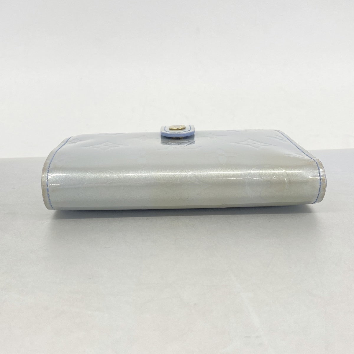 【6fa1012-k】ルイヴィトン 財布 ヴェルニ ポルトモネビエヴィエノワ M91253 ラヴァンド【中古】レディース