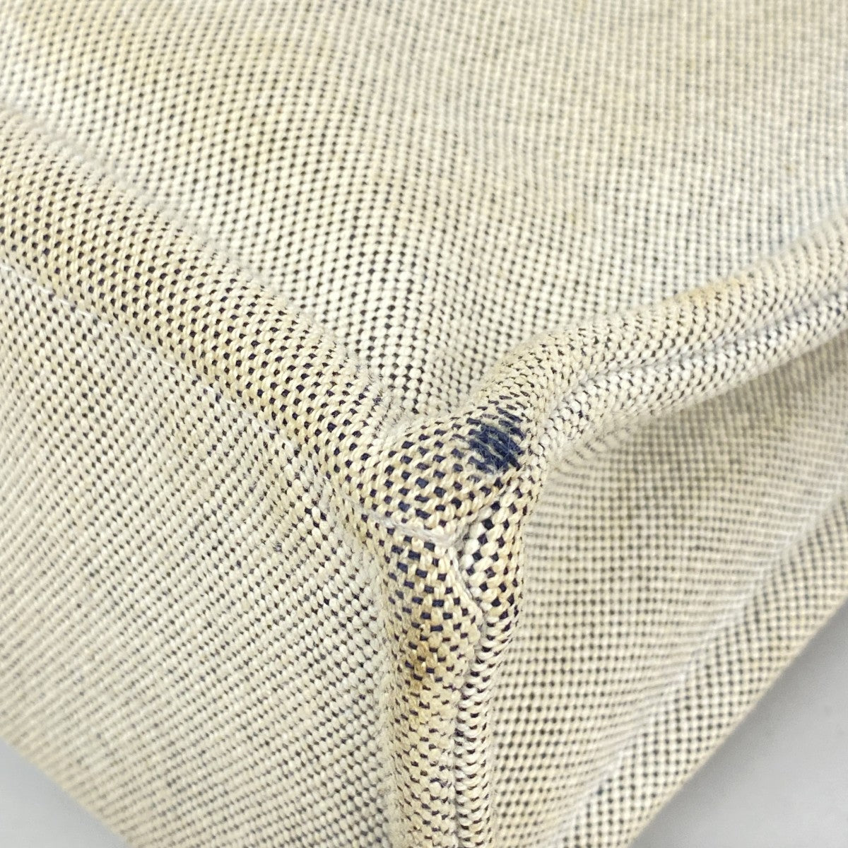 【6fa1013】エルメス トートバッグ ニューフールトゥMM キャンバス グレー シルバー金具【中古】メンズ レディース ユニセックス