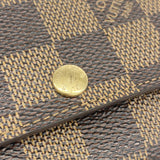 【6fa1016】ルイヴィトン キーケース ダミエ ミュルティクレ6 N62630 エベヌ【中古】メンズ レディース ユニセックス