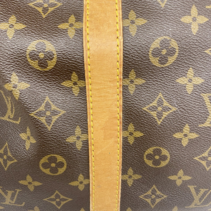 【6fa1017】ルイヴィトン ボストンバッグ モノグラム キーポルバンドリエール55 M41414 ブラウン【中古】メンズ レディース ユニセックス