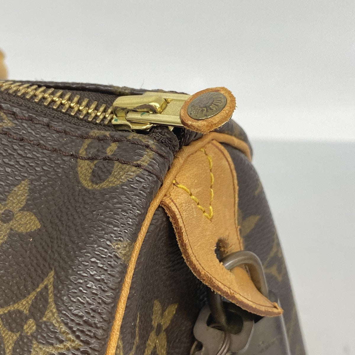 【6fa1018】ルイヴィトン ハンドバッグ モノグラム スピーディ35 M41107 ブラウン【中古】レディース