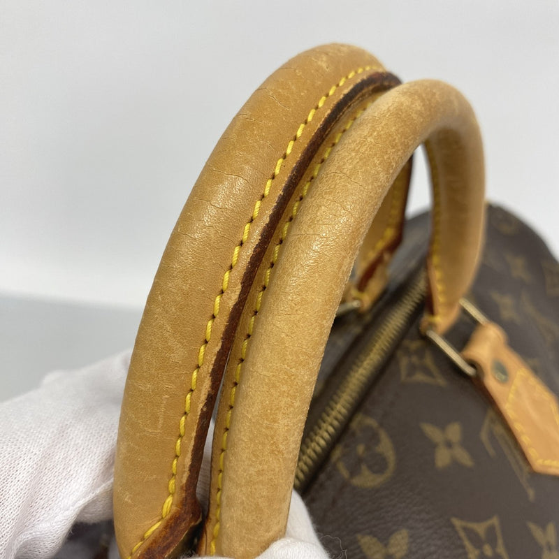 【6fa1018】ルイヴィトン ハンドバッグ モノグラム スピーディ35 M41107 ブラウン【中古】レディース