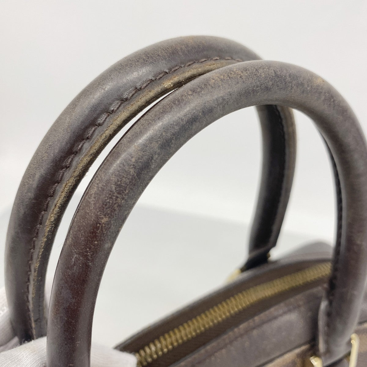 【6fa1019】ルイヴィトン ハンドバッグ ダミエ ブレラ N51150 エベヌ【中古】レディース