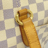【6fa1020】ルイヴィトン トートバッグ ダミエ・アズール トータリーPM N51261 ホワイト【中古】レディース
