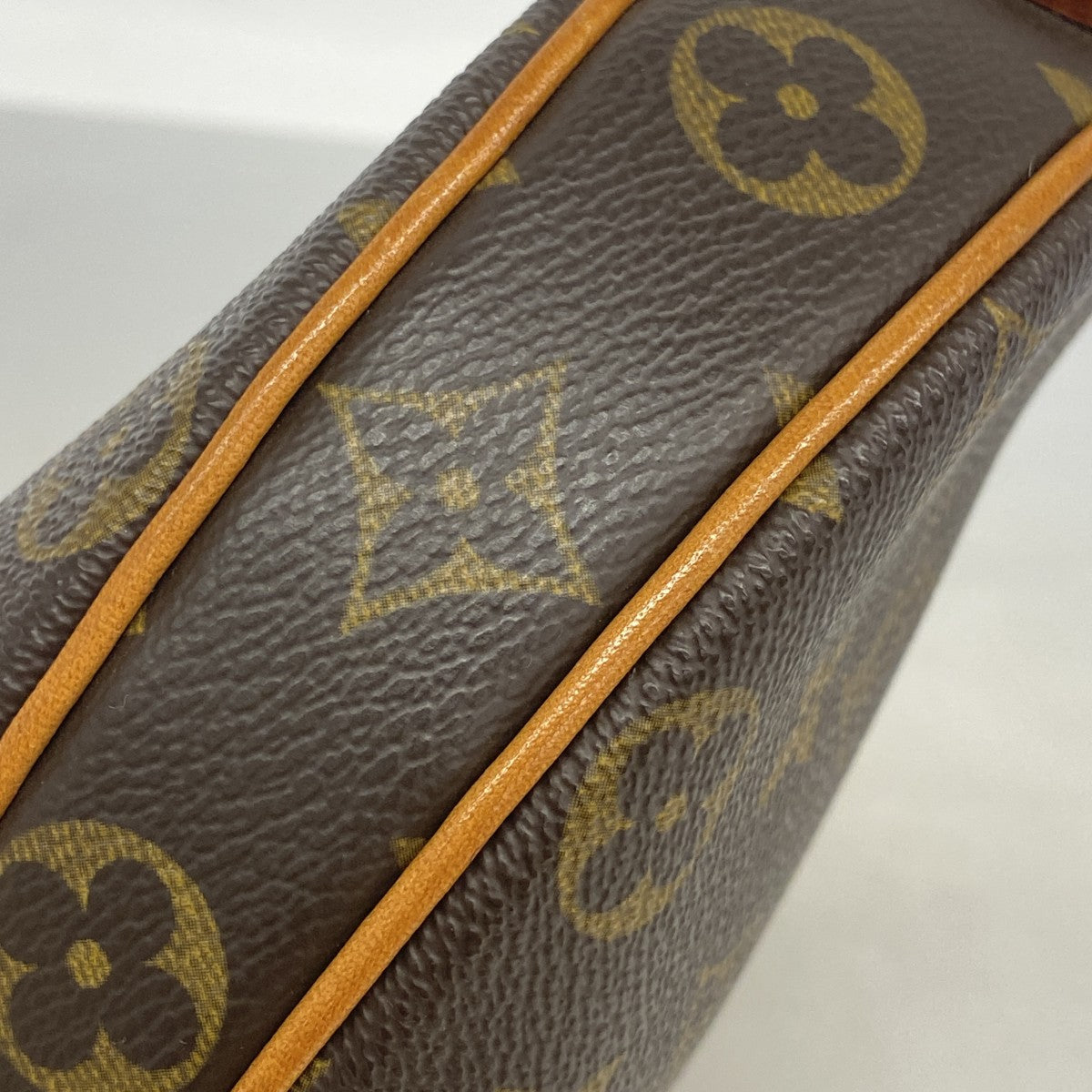 【6fa1021】ルイヴィトン ショルダーバッグ モノグラム クロワッサンPM M51510 ブラウン【中古】レディース