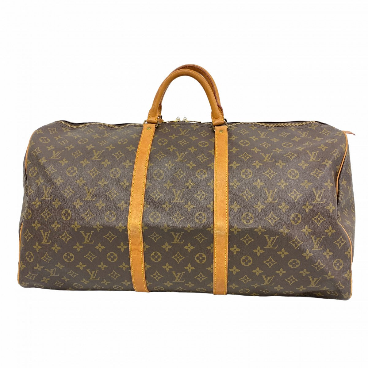 【6fa1036】ルイヴィトン ボストンバッグ モノグラム キーポル60 M41422 ブラウン【中古】メンズ レディース ユニセックス
