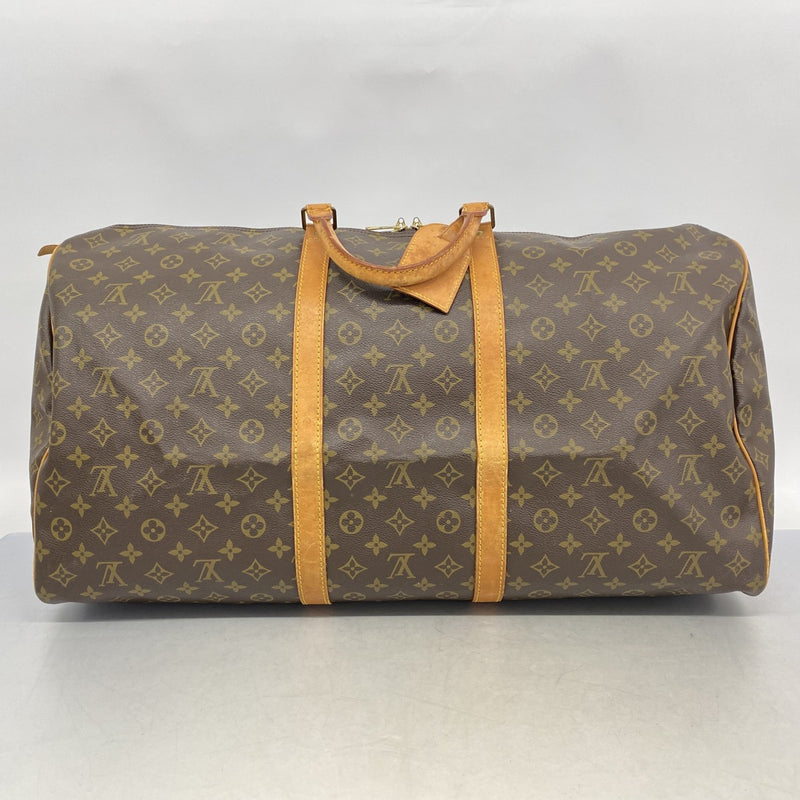 【6fa1036】ルイヴィトン ボストンバッグ モノグラム キーポル60 M41422 ブラウン【中古】メンズ レディース ユニセックス