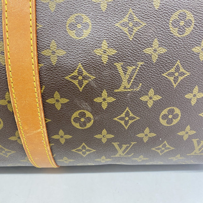 【6fa1036】ルイヴィトン ボストンバッグ モノグラム キーポル60 M41422 ブラウン【中古】メンズ レディース ユニセックス