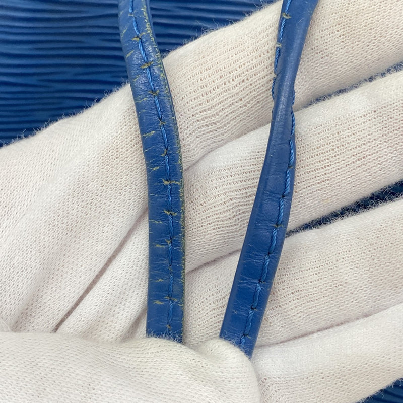 【6fa1037】ルイヴィトン ショルダーバッグ エピ ノエ M44005 トレドブルー【中古】レディース