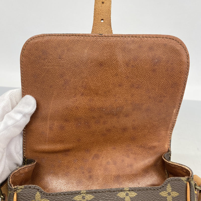 【6fa1038】ルイヴィトン ショルダーバッグ モノグラム カルトシエールPM M51254 ブラウン【中古】レディース