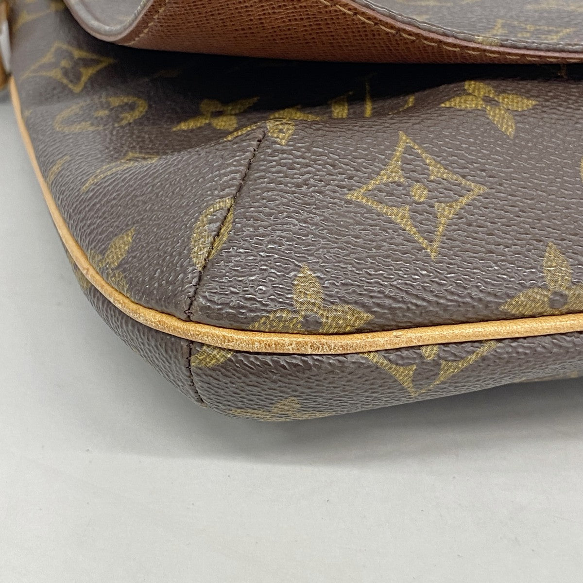【6fa1039】ルイヴィトン ショルダーバッグ モノグラム ミュゼットタンゴショートストラップ M51257 ブラウン【中古】レディース
