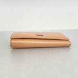 【6fa1049-k】シャネル キーケース ココボタン レザー ピンク シルバー金具【中古】レディース