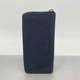 【6fa1050-k】ルイヴィトン 長財布 タイガ ジッピーウォレットヴェルティカル M30510 ブルーマリーヌ【中古】メンズ