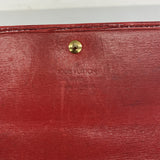 【6fa1051-k】ルイヴィトン 長財布 エピ ポシェットポルトモネクレディ M63577 カスティリアンレッド【中古】レディース