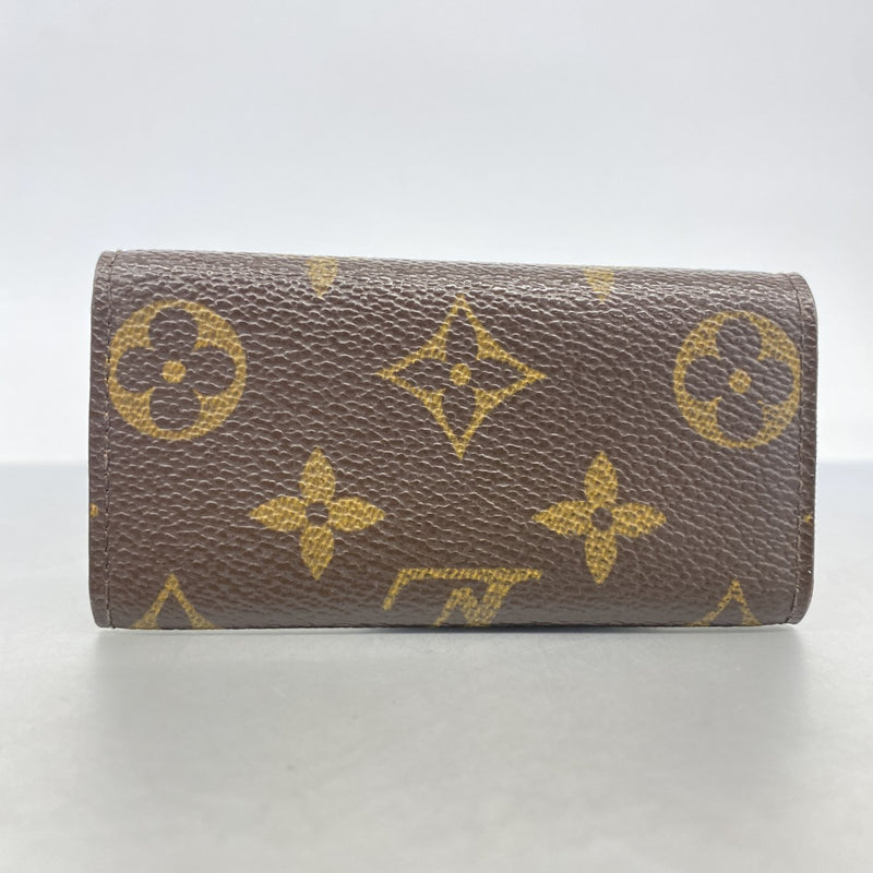 【6fa1053】ルイヴィトン キーケース モノグラム ミュルティクレ4 M69517 ブラウン【中古】メンズ レディース ユニセックス