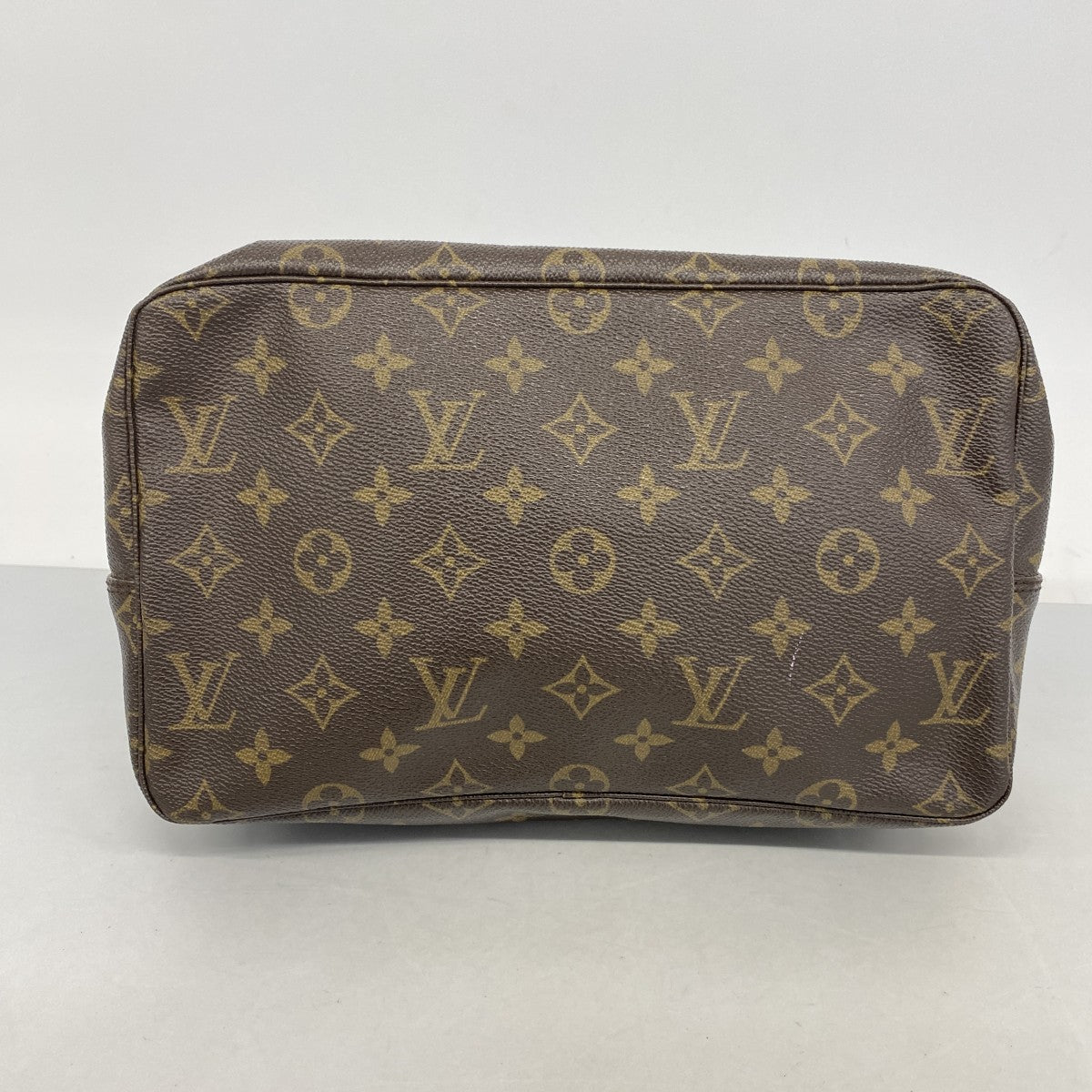 【6fa1056】ルイヴィトン ポーチ モノグラム トゥルース トワレット28 M47522 ブラウン【中古】レディース