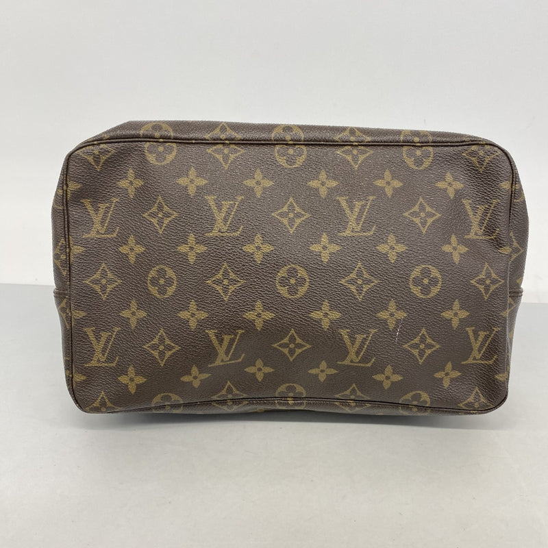 【6fa1056】ルイヴィトン ポーチ モノグラム トゥルース トワレット28 M47522 ブラウン【中古】レディース