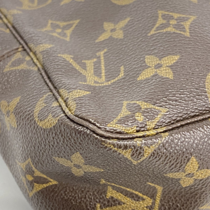 【6fa1056】ルイヴィトン ポーチ モノグラム トゥルース トワレット28 M47522 ブラウン【中古】レディース
