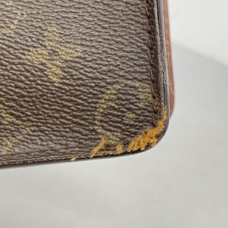 【6fa1062】ルイヴィトン クラッチバッグ モノグラム ポシェットオム M51795 ブラウン【中古】メンズ
