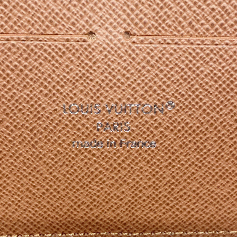 【6fa1063】ルイヴィトン 長財布 モノグラム フォレスト ジッピーウォレット ホリゾンタル M27226 ブラウン【中古】レディース