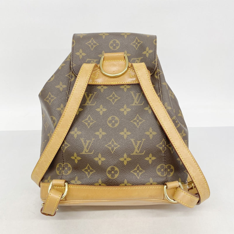 【6fa1065】ルイヴィトン リュック・デイパック モノグラム モンスリMM M51136 ブラウン【中古】レディース