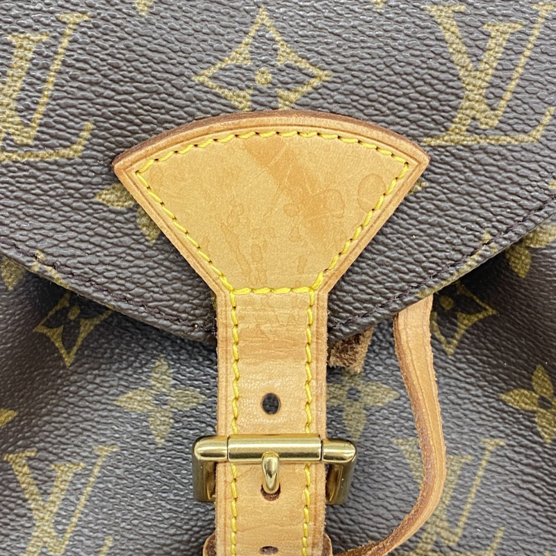 【6fa1065】ルイヴィトン リュック・デイパック モノグラム モンスリMM M51136 ブラウン【中古】レディース